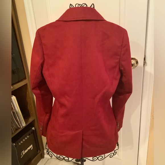 Eddie Bauer Wool Blazer, Red, Size S - Picture 7 of 9